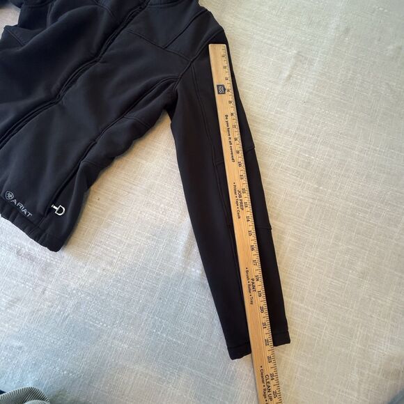 Ariat‎ Black Softshell Full Zip Jacket Women's Size XS - Picture 8 of 10